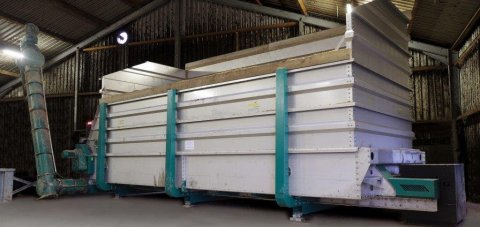 Schubboden Container aus Edelstahl