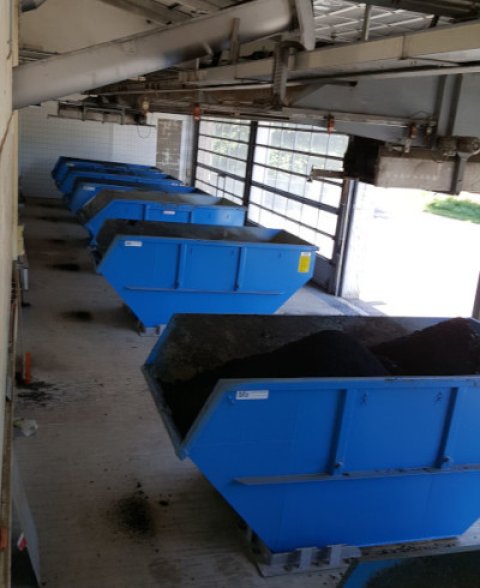 Alte Containerverladung