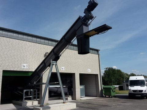 Schlammstapelsystem für die Kläranlage Bünde