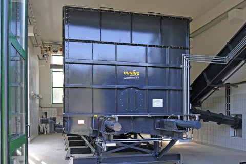 Spiralförderer Container